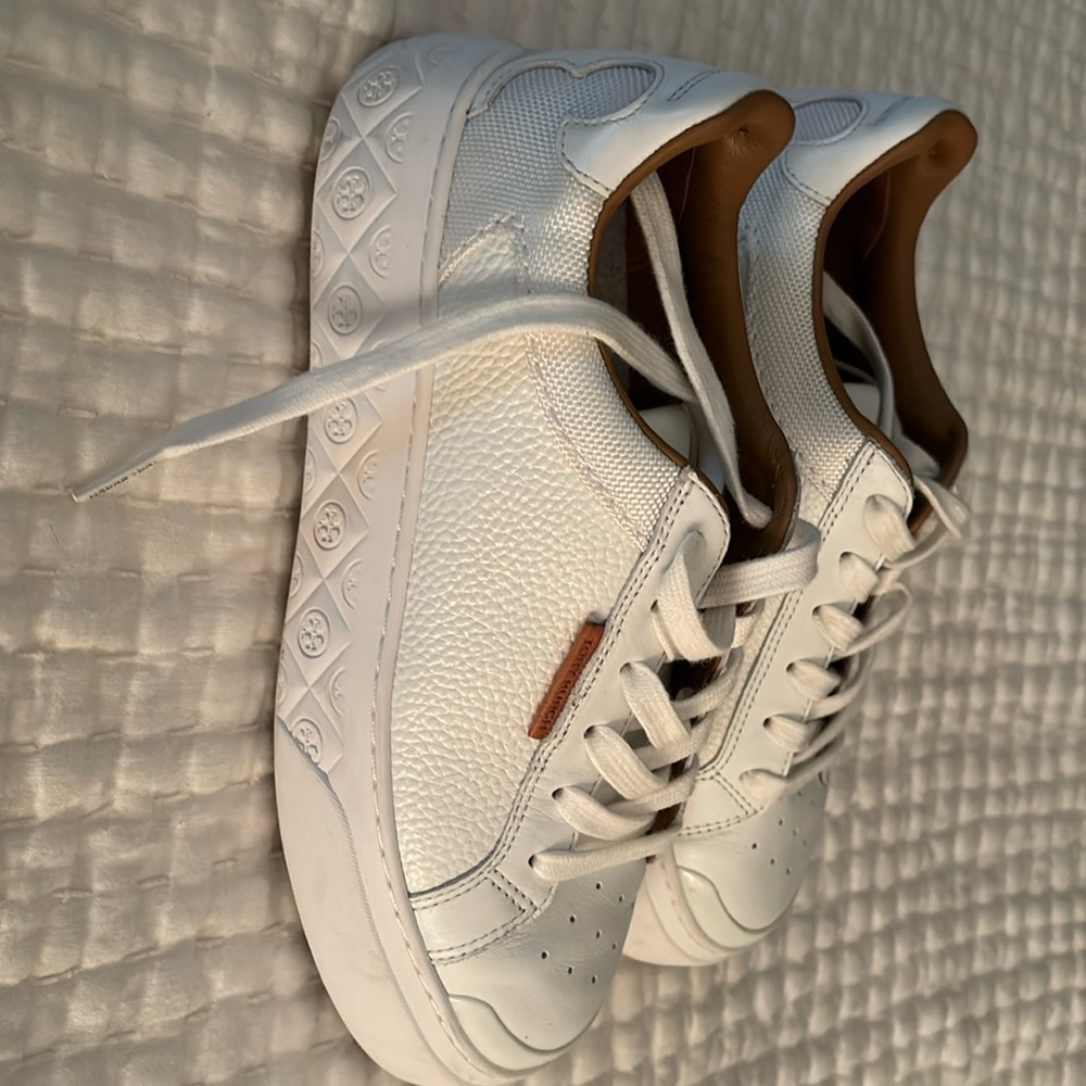 Tory Burch sneakers. Like new. Worn once